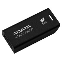 Adata MEMORY DRIVE FLASH USB3.2 256G/BLACK UC320-256G-RBK/BK ADATA