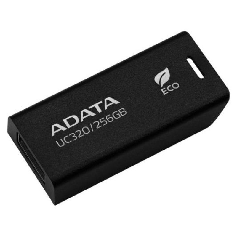Adata MEMORY DRIVE FLASH USB3.2 256G/BLACK UC320-256G-RBK/BK ADATA