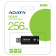 Adata MEMORY DRIVE FLASH USB3.2 256G/BLACK UC320-256G-RBK/BK ADATA