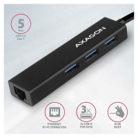 Axagon I/O HUB USB3.2 3PORT GLAN/0.2M HMA-GL3A AXAGON