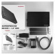 Axagon HDD ACC ENCLOSURE 3.5"/USB3.2 EE35-XA3 AXAGON