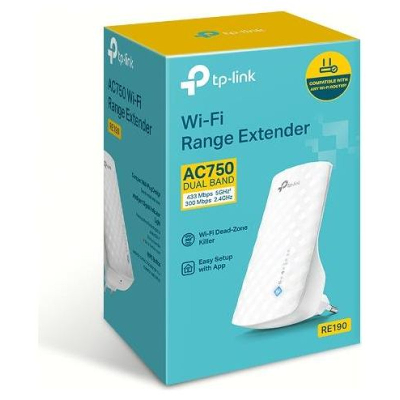 Tp-Link WRL RANGE EXTENDER 750MBPS/RE190 TP-LINK