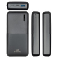 Rivacase POWER BANK USB 20000MAH/BLACK VA2571 RIVACASE