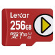 Lexar MEMORY MICRO SDXC 256GB UHS-I/PLAY LMSPLAY256G-BNSNG LEXAR