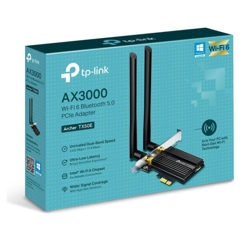 Tp-Link WRL ADAPTER 3000MBPS PCIE/ARCHER TX50E TP-LINK