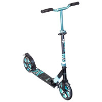 Muuwmi Aluminium Scooter Deluxe skrejritenis 205 mm, tirkīza zils - AU 549