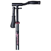 Muuwmi Aluminium Scooter PRO skrejritenis 250/215 mm, sarkans - AU 580