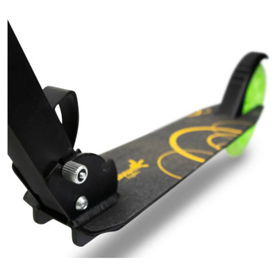 Muuwmi Aluminium Scooter Glow skrejritenis 200 mm, zaļ&scaron; - AU 621