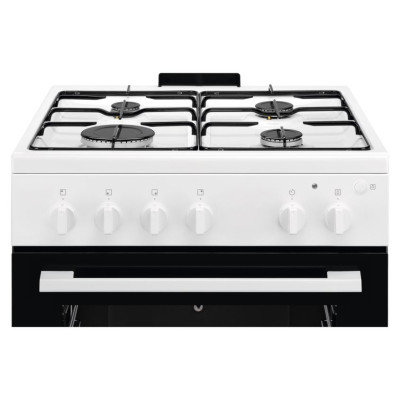 Electrolux gāzes plīts ar gāzes cepe&scaron;krāsni, 60cm - LKG604012W