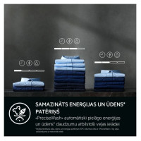 AEG veļas mazg.mašīna (front.ielāde), 8kg, balta - LFR83846OE