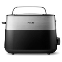 Philips Daily Collection Tosteris, 830 W (melns) - HD2516/90