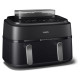 Philips 5000. sērijas karstā gaisa katls ar diviem groziem, 2300W, 9L - NA551/00