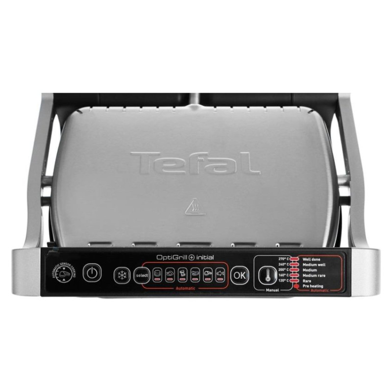 Tefal Grils Optigrill+ Initial, tērauda - GC706D