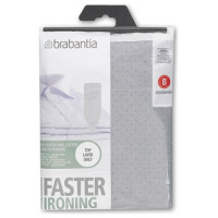 Brabantia gludināmā dēļa pārvalks, 124x38 cm, Metalized (B) 2mm - 317705