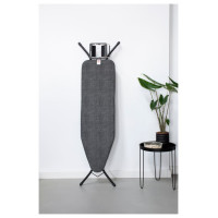 Brabantia gludināmā dēļa pārvalks, 124x38 cm, Denim Black (B) 4mm+ 4mm filcis - 130885