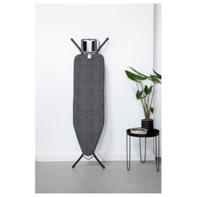 Brabantia gludināmā dēļa pārvalks, 124x38 cm, Denim Black (B) 4mm+ 4mm filcis - 130885