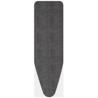 Brabantia gludināmā dēļa pārvalks, 124x38 cm, Denim Black (B) 4mm+ 4mm filcis - 130885