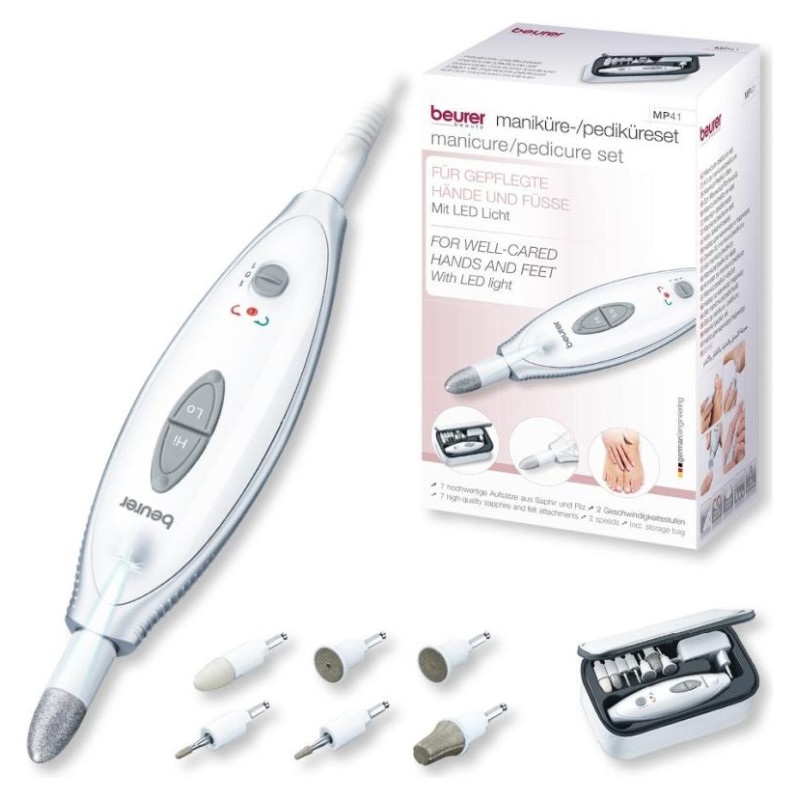 Beurer MP41 manikīra/pedikīra  komplekts - 572.11
