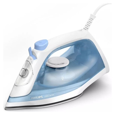 Philips 1000 sērijas Tvaika gludeklis, 2000W, gai&scaron;i zils - DST1030/20