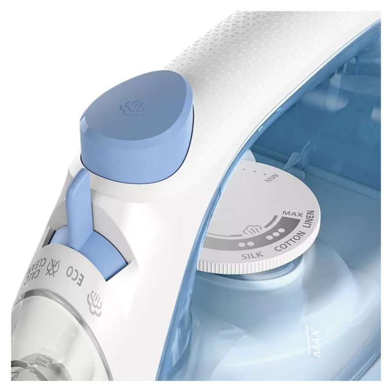 Philips 1000 sērijas Tvaika gludeklis, 2000W, gai&scaron;i zils - DST1030/20