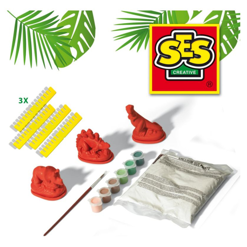 SES Ģip&scaron;a figūra: Dinozauri