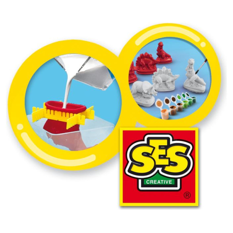 SES Ģip&scaron;a figūra: Dinozauri