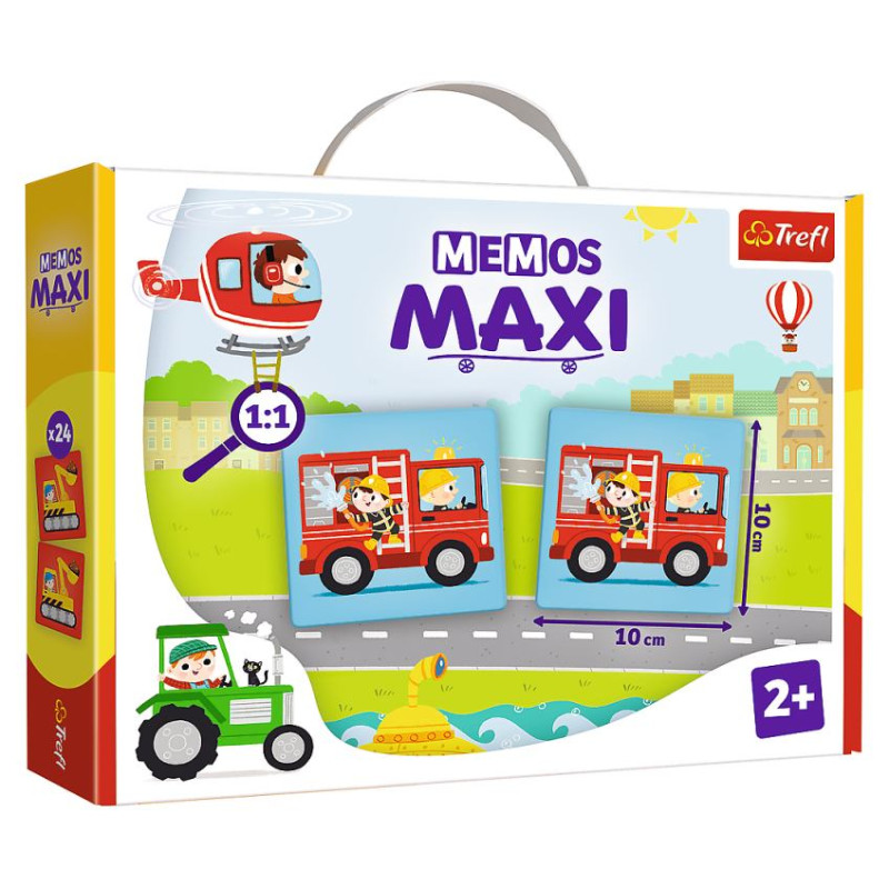 Trefl Memo Maxi Transports