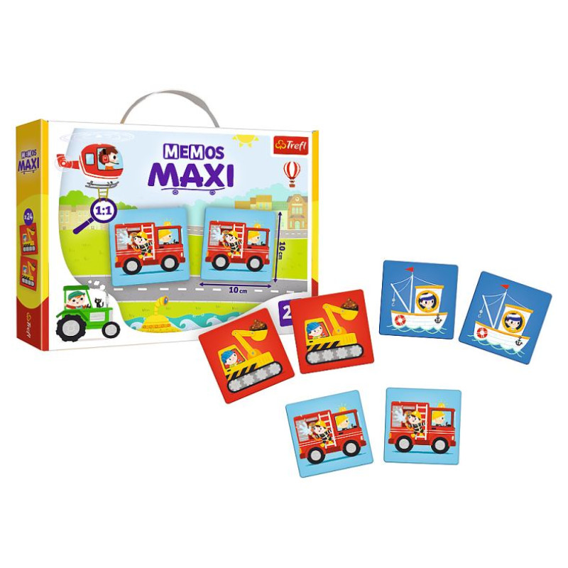 Trefl Memo Maxi Transports
