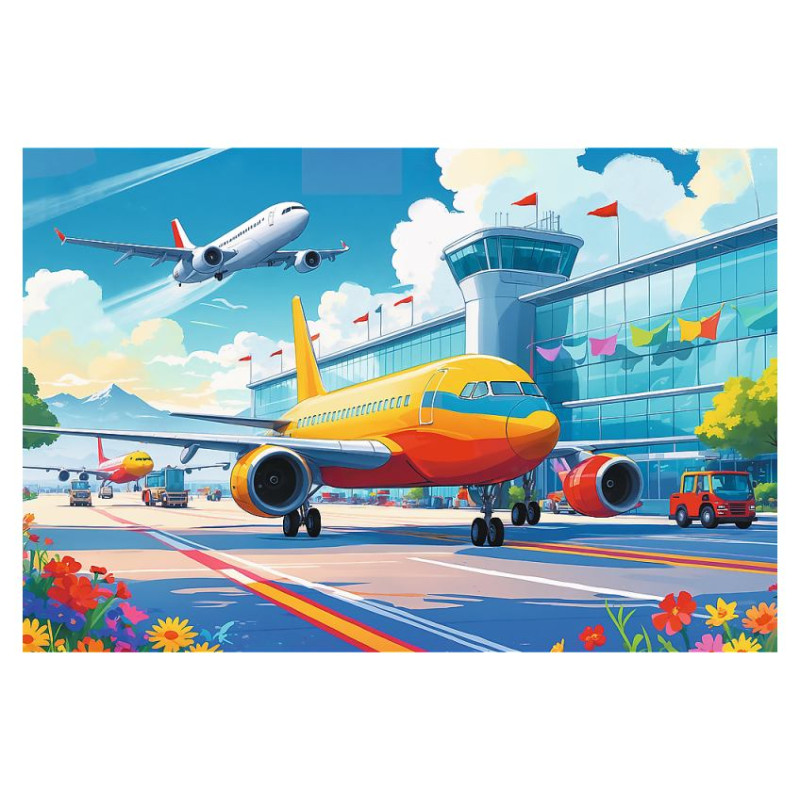 Trefl Puzle Debesu karalis, 100 gab.