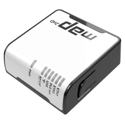Mikrotik Access Point|MIKROTIK|IEEE 802.3af|IEEE 802.3at|IEEE 802.11 b/g|IEEE 802.11n|2x10Base-T / 100Base-TX|RBMAP2ND