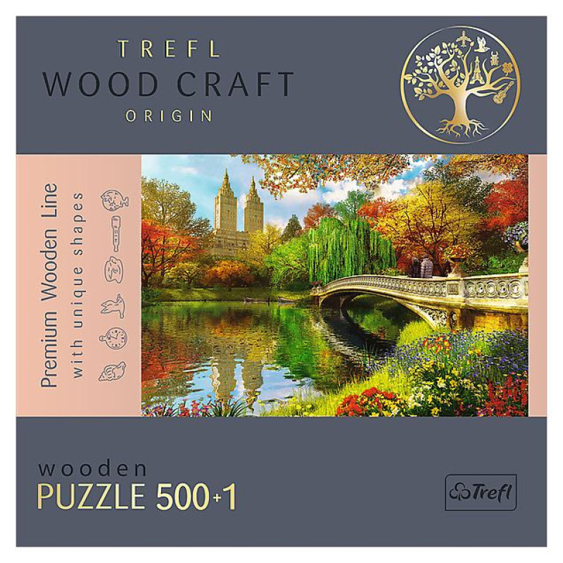 Trefl Koka puzle - Centrālais parks, Manhetena, Ņujorka, 500gb