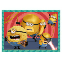 Trefl MINIONS Pužļu komplekts 4in1 Minions
