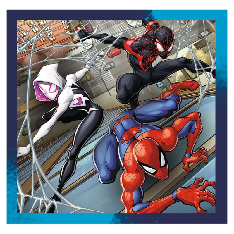 Trefl SPIDER-MAN Pužļu komplekts 3in1