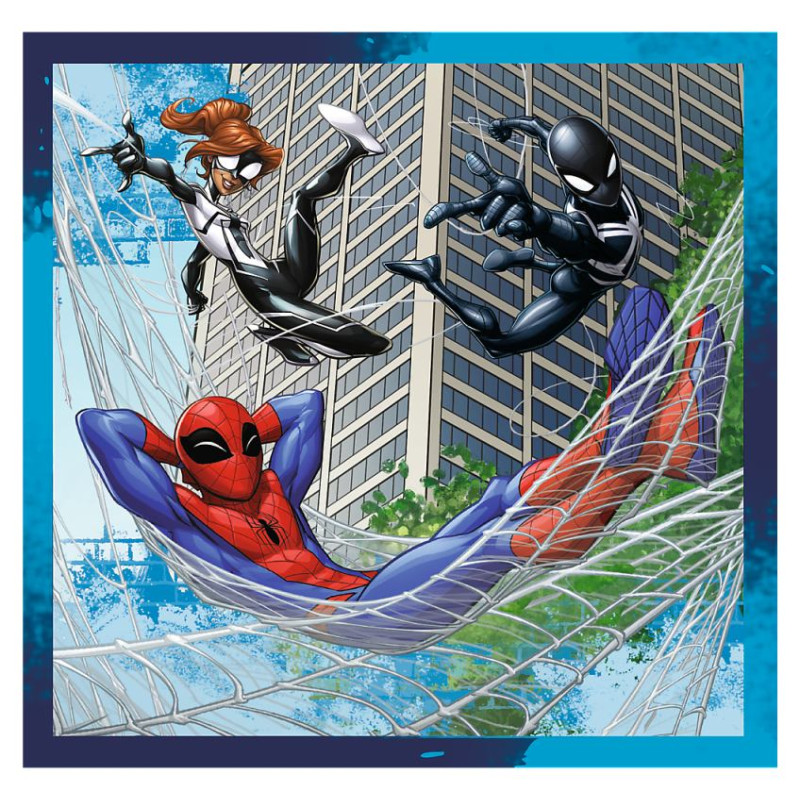 Trefl SPIDER-MAN Pužļu komplekts 3in1