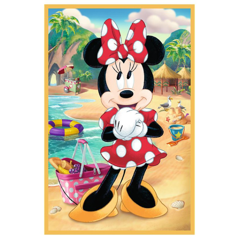 Trefl DISNEY MICKEY MOUSE Pužļu komplekts Pele brīvdienās, 3x50 gab.