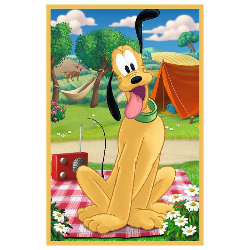 Trefl DISNEY MICKEY MOUSE Pužļu komplekts Pele brīvdienās, 3x50 gab.