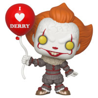Funko POP! Vinila figūriņa: IT 2. nodaļa - Pennywise ar balonu, 9,5 cm