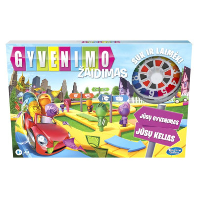 Hasbro Gaming Настольная игра Игра в жизнь (на литовском яз.)