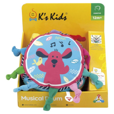 K&rsquo;s Kids KSKIDS Aktivitā&scaron;u rotaļlieta - Muzikālās bungas