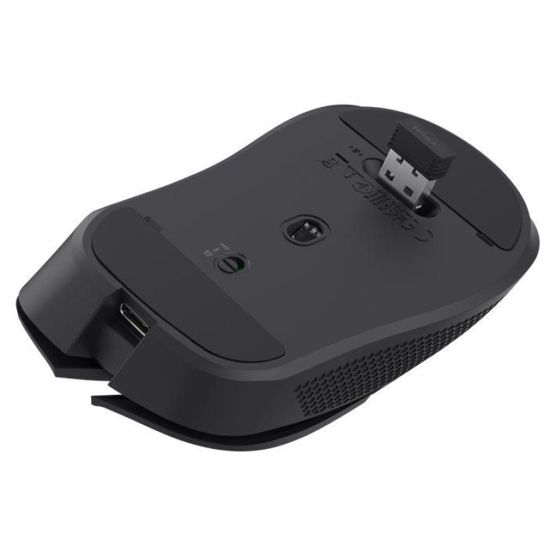 Trust MOUSE USB OPTICAL WRL GXT931/YBAR MULTI BLK 25330 TRUST