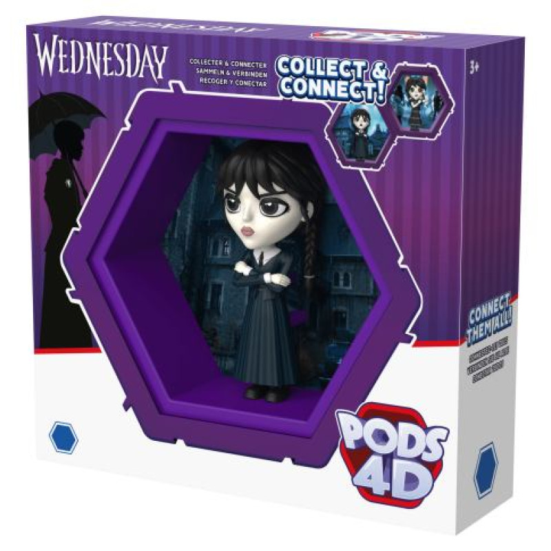 Wednesday POD 4D figūra - Nevermore, 10 cm