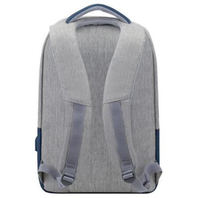 Rivacase NB CASE ANTI-THEFT 15.6"/7562 GREY/DARK BLUE RIVACASE