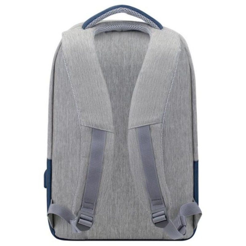 Rivacase NB CASE ANTI-THEFT 15.6"/7562 GREY/DARK BLUE RIVACASE