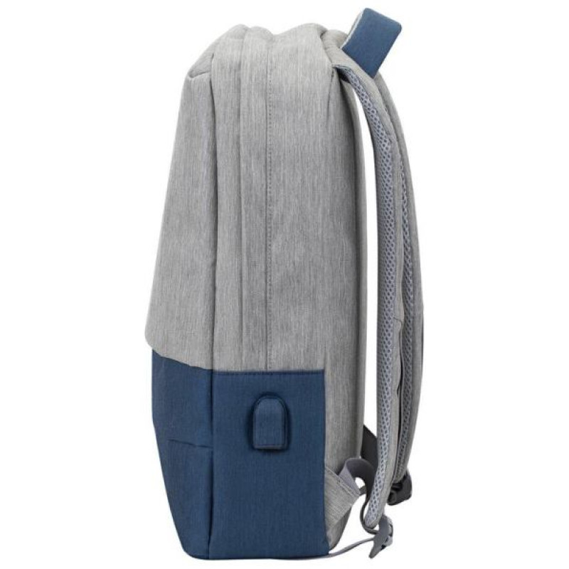 Rivacase NB CASE ANTI-THEFT 15.6"/7562 GREY/DARK BLUE RIVACASE