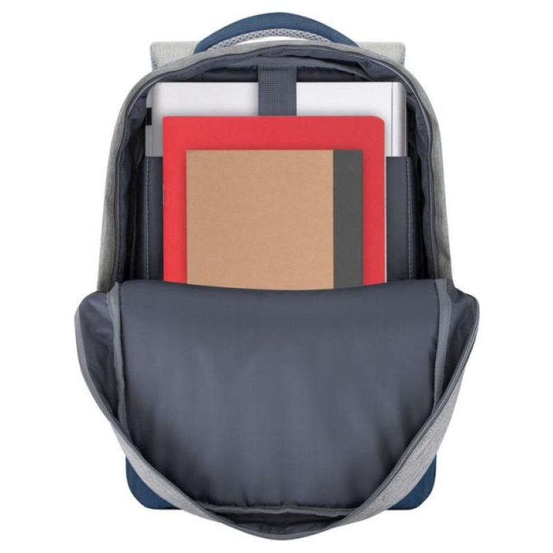 Rivacase NB CASE ANTI-THEFT 15.6"/7562 GREY/DARK BLUE RIVACASE