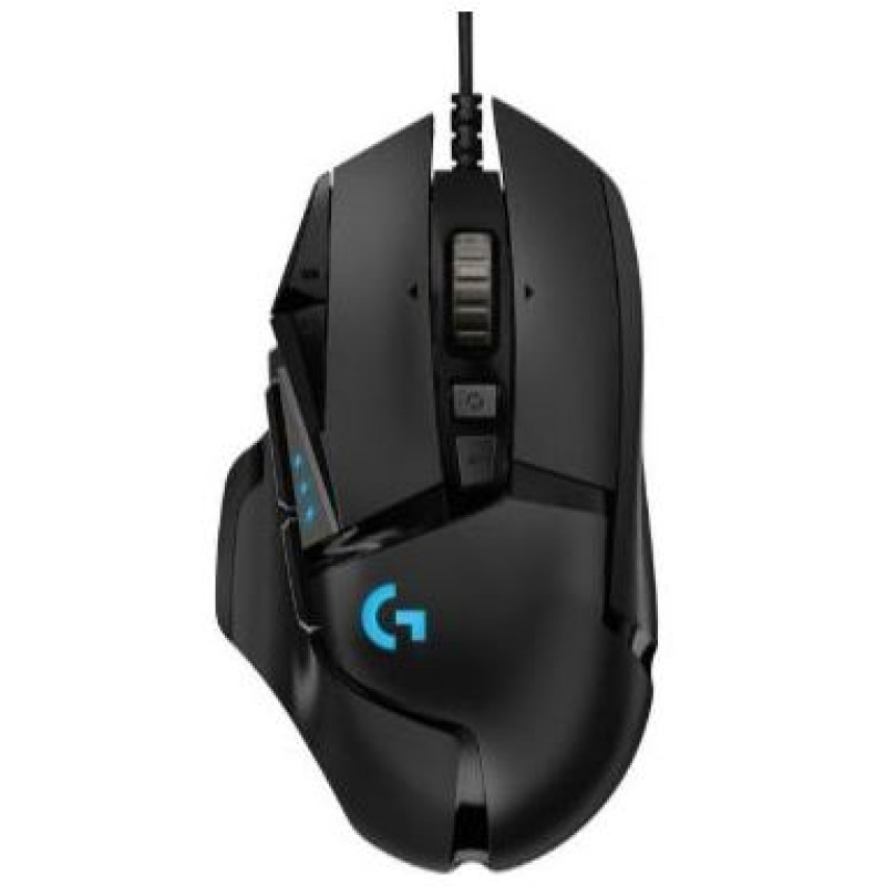 Logitech MOUSE USB OPTICAL G502 HERO/BLACK 910-005471 LOGITECH