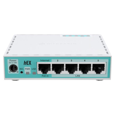 Mikrotik NET ROUTER 10/100/1000M 5P HEX/E50UG MIKROTIK