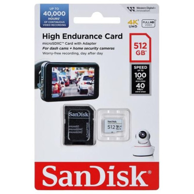 Sandisk MEMORY MICRO SDXC 512GB UHS-3/SDSQQNR-512G-GN6IA SANDISK