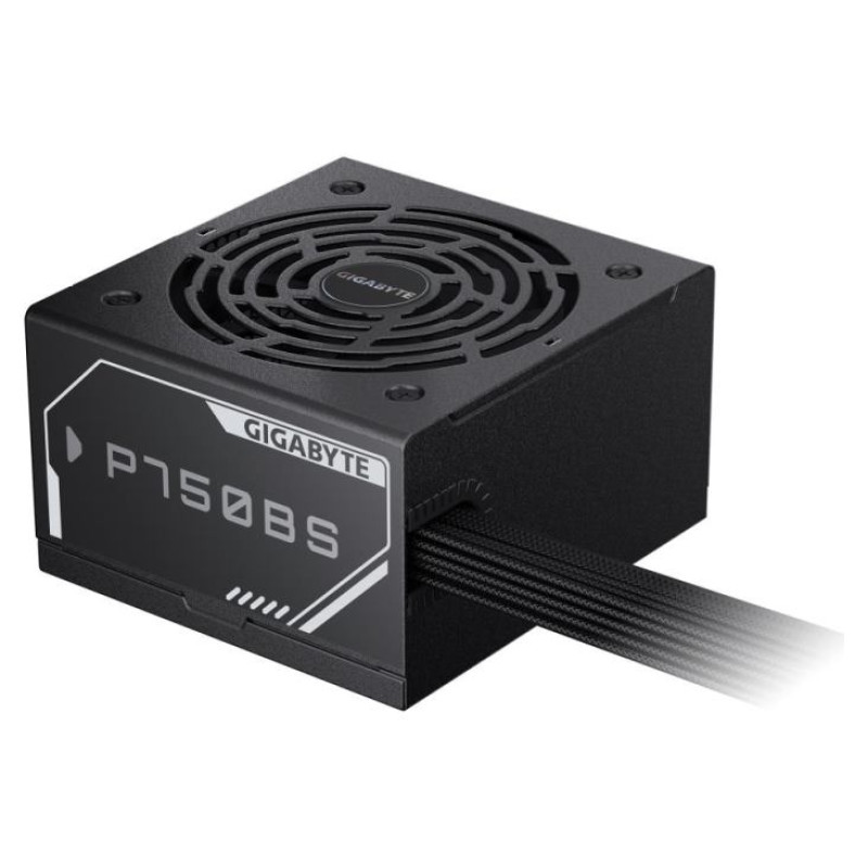 Gigabyte Power Supply|GIGABYTE|GP-P750BS|750 Watts|Efficiency 80 PLUS BRONZE|PFC Active|MTBF 100000 hours|GP-P750BS