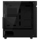 Gigabyte Case|GIGABYTE|C200 GLASS|MidiTower|Not included|ATX|MicroATX|MiniITX|Colour Black|GB-C200G